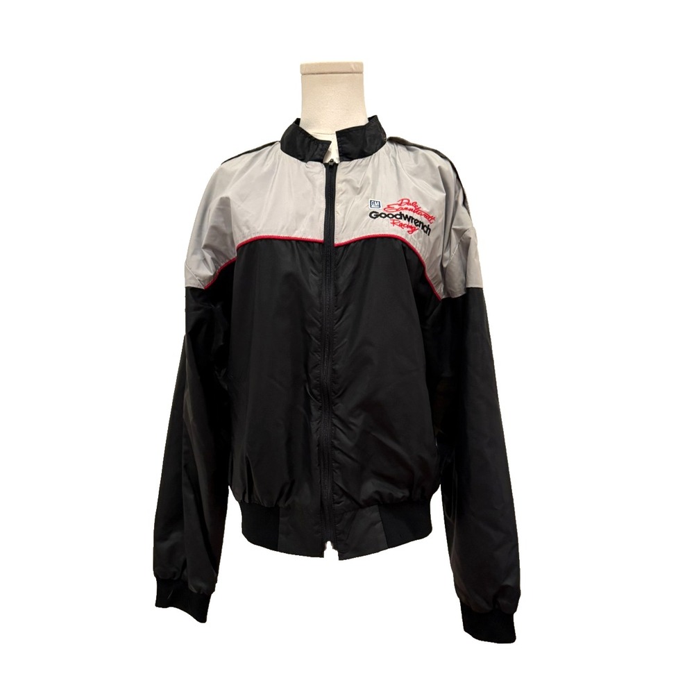 Vintage 90s Dale Earnhardt GM Goodwrench Racing Jacket Men Large Chevy Heartbeat